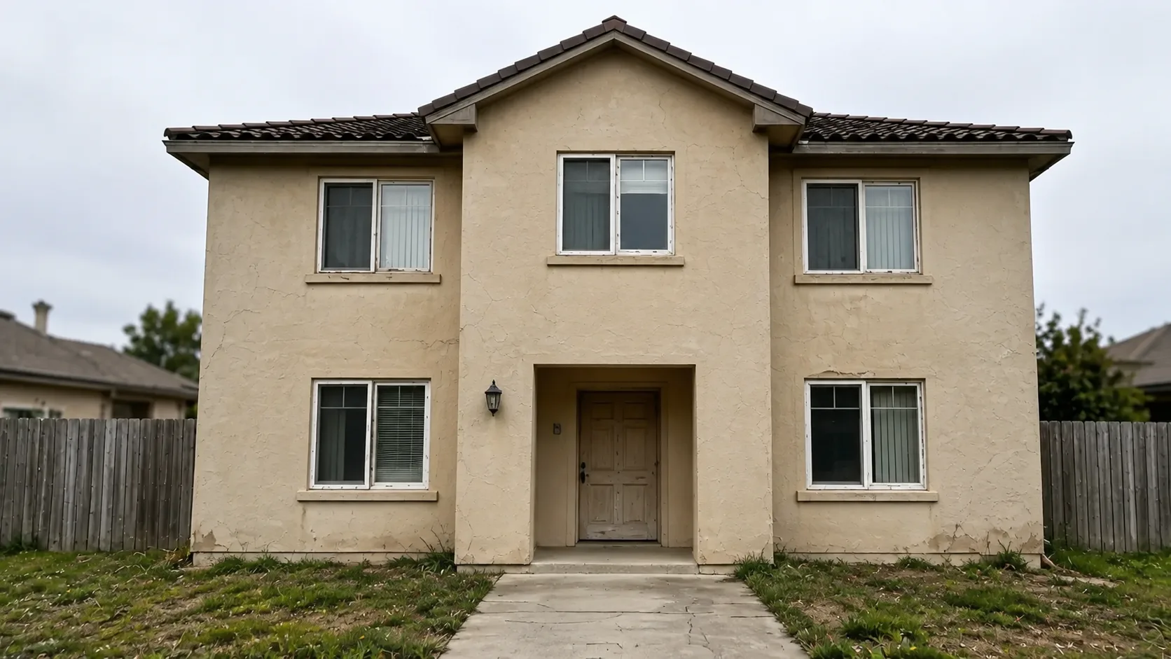 home design AI before and after — exterior refresh (before)